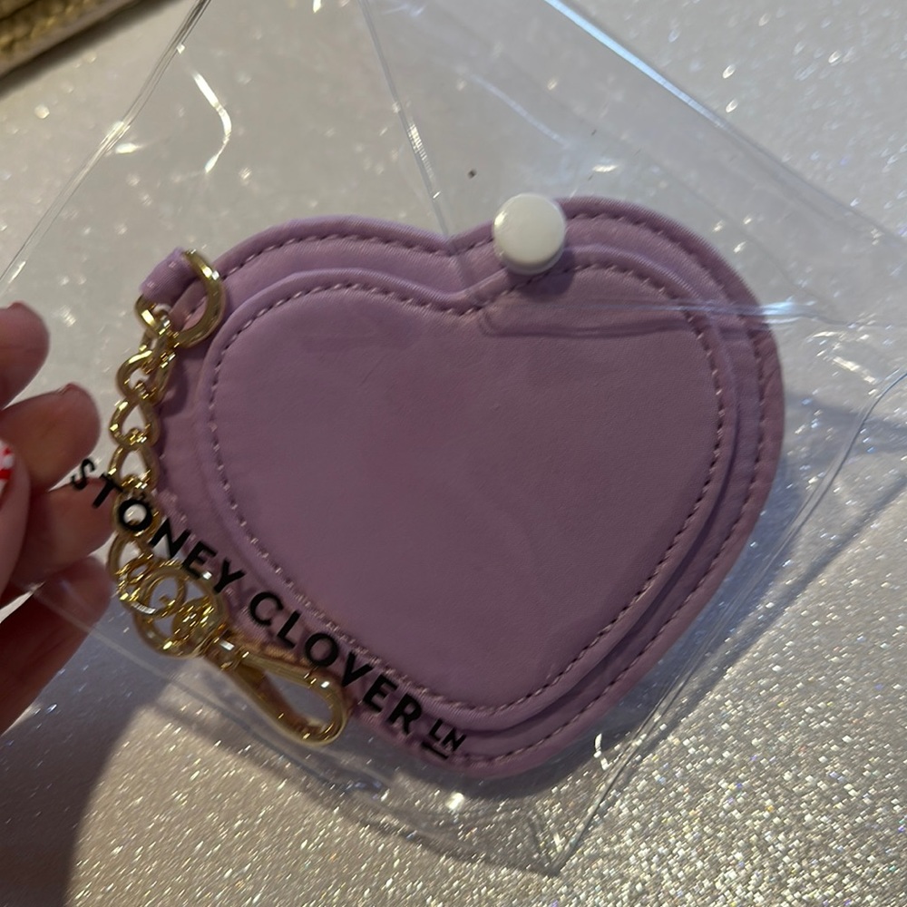 Stoney clover heart charm
